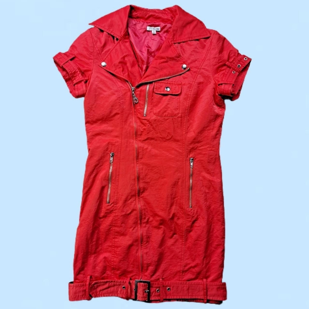 Mallgoth Trenchcoat Dress